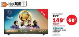 Super U Téléviseur hd 32 samsung offre