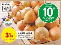 Intermarché Express Oignon Jaune offre