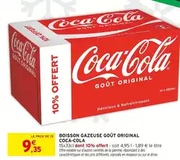 Intermarché Express Coca-Cola Boisson gazeuse goût original offre