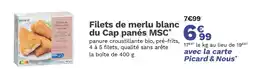 Picard PICARD Filets de merlu blanc du cap panés MSC offre