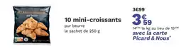 Picard 10 mini-croissants offre