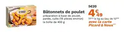 Picard PICARD Bâtonnets de poulet offre