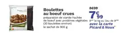 Picard PICARD Boulettes au boeuf crues offre