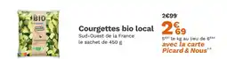 Picard PICARD Courgettes bio local offre