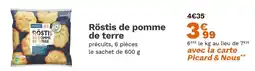 Picard PICRAD Röstis de pomme de terre offre