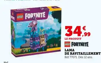 Hyper U Lama de ravitaillement offre