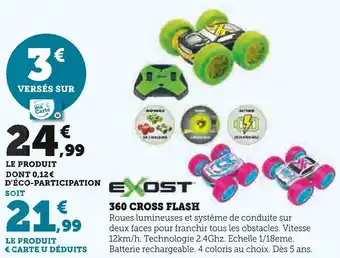 Hyper U EXOST 360 Cross Flash offre