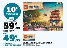 Hyper U Lego Bataille d'Arlong Park offre