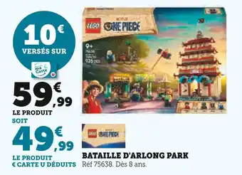 Hyper U Lego Bataille d'Arlong Park offre