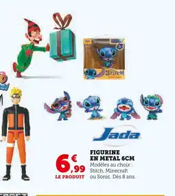 Hyper U JADA Figurine en métal 6cm - Stitch offre