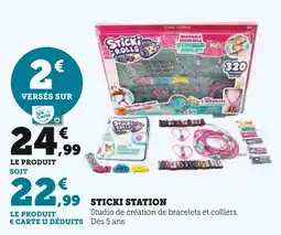 Hyper U STICKI ROLLS Sticki station offre