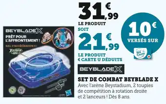 Hyper U Set de combat Beyblade X offre