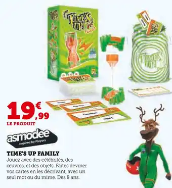 Hyper U ASMODEE Time's up family offre