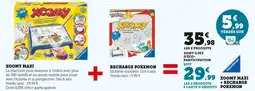 Hyper U Xoomy maxi + recharge pokemon offre