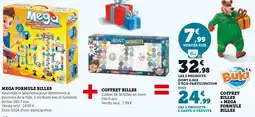 Hyper U BUKI Coffret billes + mega formule billes offre