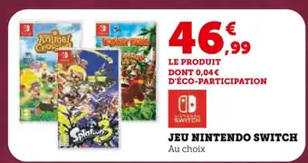 Hyper U Nintendo Jeu Nintendo Switch offre