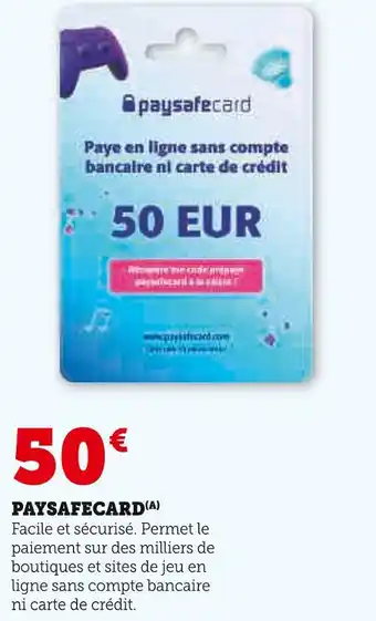 Hyper U Carte cadeau offre