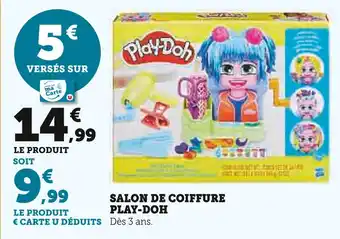 Super U PLAY-DOH Salon de Coiffure offre