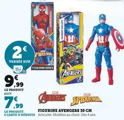 Super U MARVEL Figurine Avengers 30 CM offre