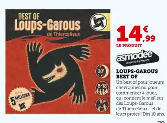 Super U ASMODEE Loups-garous best of offre