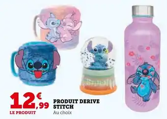 Super U Disney Produit dérivé Stitch offre