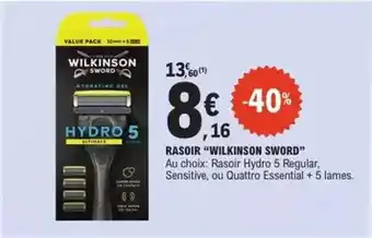 E.Leclerc Wilkinson - rasoir offre