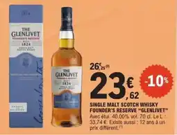 E.Leclerc Scotch - single malt scotch whisky reserve offre