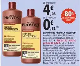 E.Leclerc Franck provost - shampoing offre