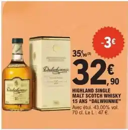 E.Leclerc Dalwhinnie offre