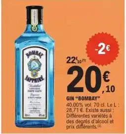 E.Leclerc Gin offre