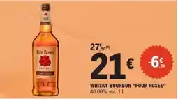 E.Leclerc Four roses - whisky bourbon offre