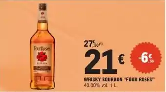 E.Leclerc Four roses - whisky bourbon offre