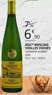 E.Leclerc Aoc - aoc riesling vieilles vignes offre