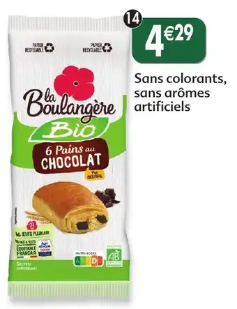 Maximo 6 pains au chocolat offre