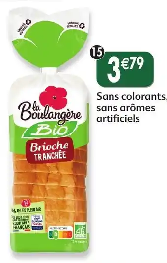 Maximo Brioche tranchée offre
