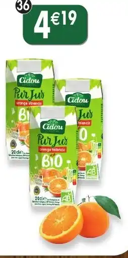 Maximo Pur jus d'orange valencia offre