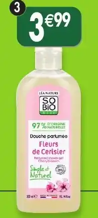 Maximo Douche parfumée fleurs de cerisier offre