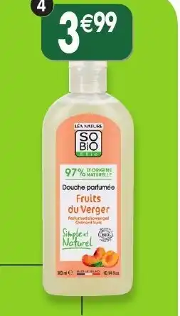 Maximo Douche fruits du verger offre