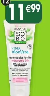 Maximo Hydra aloe vera lacrème des familles i offre