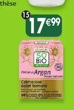 Maximo Crème rose précieux argan offre