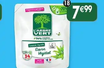 Maximo Recharge lessive savon végétal offre