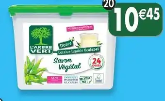 Maximo Lessive en dose au savon végétal offre