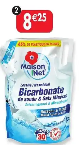 Maximo Recharge de lessive au bicarbonate & sels minéraux offre
