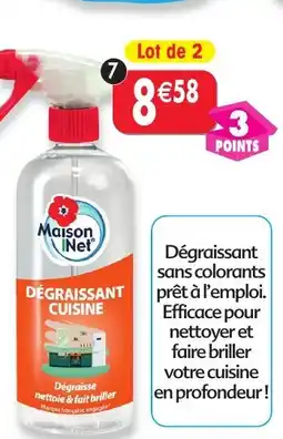 Maximo Lot de 2 dégraissants cuisine offre