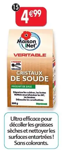 Maximo Cristaux de soude offre