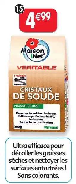 Maximo Cristaux de soude offre