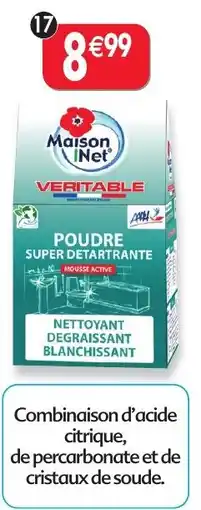 Maximo Poudre super détartrante wc & salle de bain offre