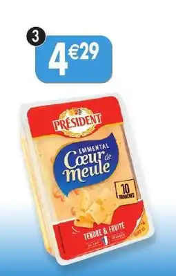 Maximo Emmental coeur de meule président offre