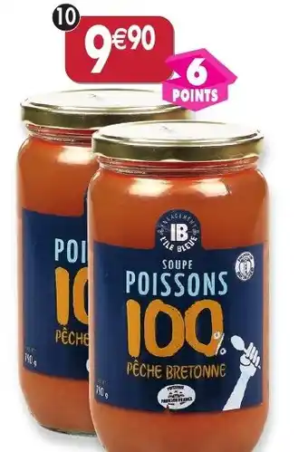 Maximo Lot de 2 soupes de poissons pêche bretonne offre