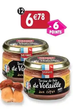 Maximo Lot de 2 terrines de foie de volaille aux cèpes offre